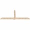 Ekena Millwork Eugene Smooth Timber Gable Bracket, Douglas Fir, 108"W x 45"H x 3 1/2"D x 5 1/2"F, 10/12 Pitch GBW108X45X0406EUG00SDF - alternate 2